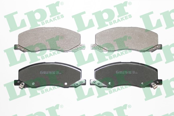 Bromsbeläggsats, Framaxel Lpr 05P1468 LPR