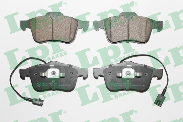 Bromsbeläggsats, Framaxel Lpr 05P1470 LPR