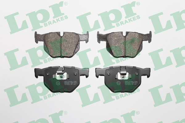 Bromsbeläggsats, Bakaxel Lpr 05P1472 LPR