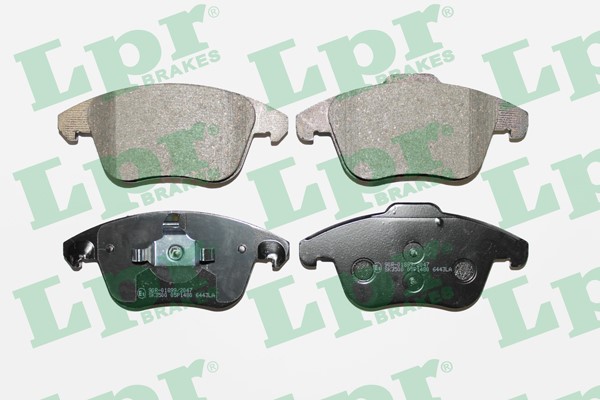 Bromsbeläggsats, Framaxel Lpr 05P1480 LPR
