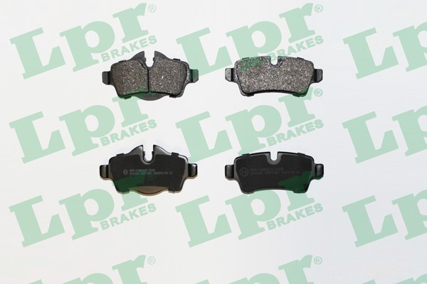 Bromsbeläggsats, Bakaxel Lpr 05P1481 LPR Bromsbeläggsats, Bakaxel Lpr 05P1481 LPR