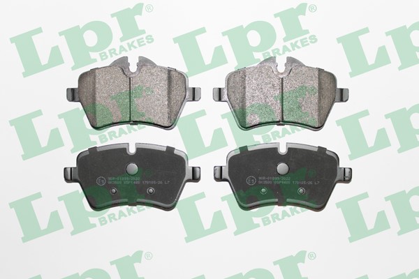 Bromsbeläggsats, Framaxel Lpr 05P1485 LPR
