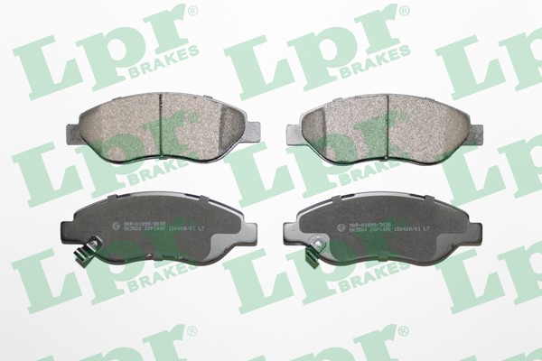 Bromsbeläggsats, Framaxel Lpr 05P1490 LPR