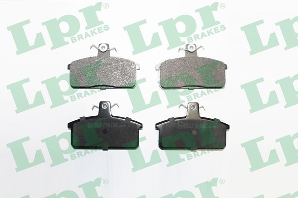 Bromsbeläggsats, Bakaxel, Framaxel Lpr 05P1498 LPR