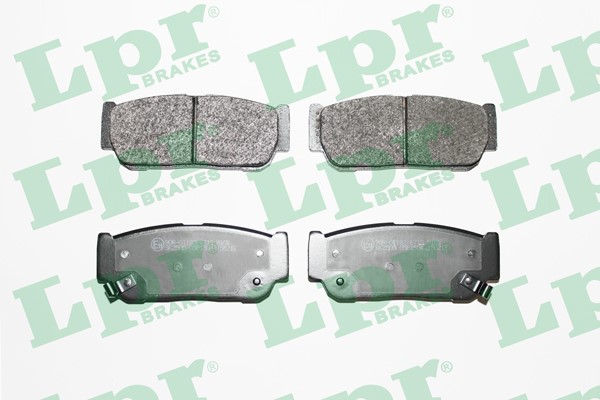 Bromsbeläggsats, Bakaxel Lpr 05P1504 LPR