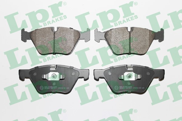 Bromsbeläggsats, Framaxel Lpr 05P1511 LPR