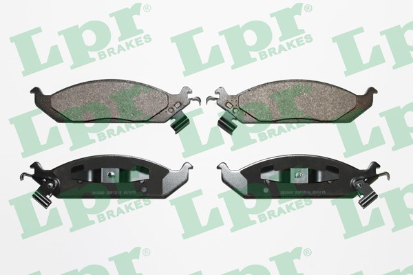 Bromsbeläggsats, Framaxel Lpr 05P1519 LPR