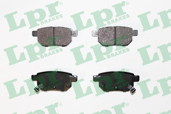 Bromsbeläggsats, Bakaxel Lpr 05P1530 LPR