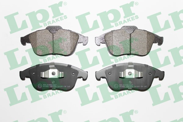 Bromsbeläggsats, Framaxel Lpr 05P1534 LPR
