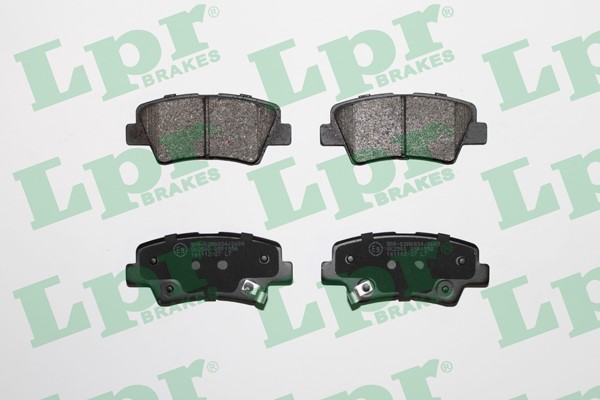 Bromsbeläggsats, Bakaxel Lpr 05P1558 LPR