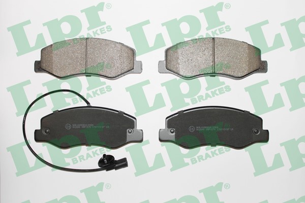 Bromsbeläggsats, Bakaxel Lpr 05P1570 LPR