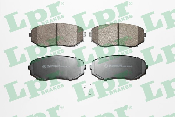 Bromsbeläggsats, Framaxel Lpr 05P1573 LPR