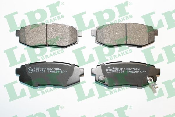 Bromsbeläggsats, Bakaxel Lpr 05P1577 LPR