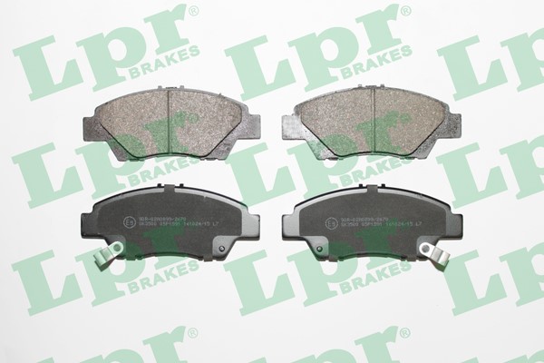 Bromsbeläggsats, Framaxel Lpr 05P1591 LPR