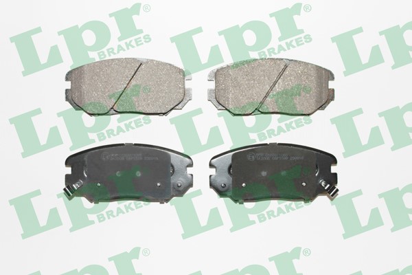 Bromsbeläggsats, Framaxel Lpr 05P1599 LPR