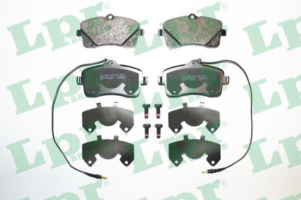 Bromsbeläggsats, Framaxel Lpr 05P1601 LPR
