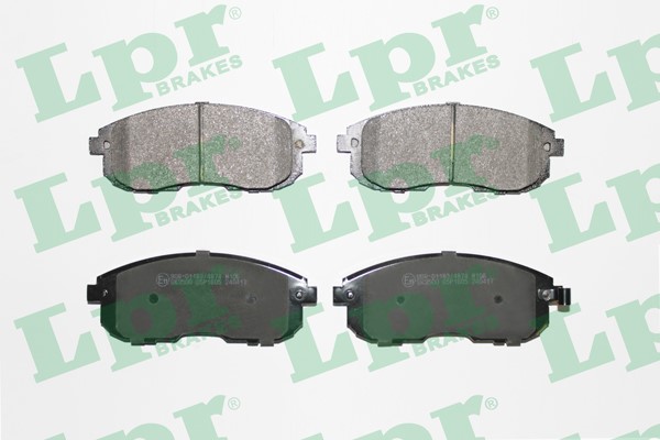 Bromsbeläggsats, Framaxel Lpr 05P1605 LPR