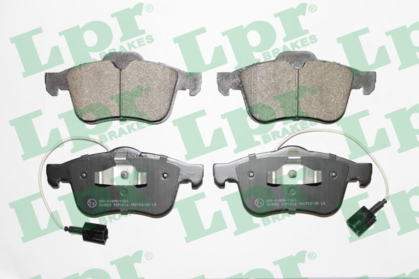 Bromsbeläggsats, Framaxel Lpr 05P1612 LPR
