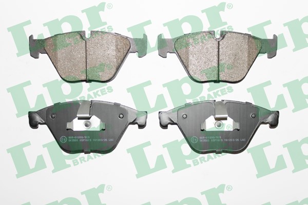 Bromsbeläggsats, Framaxel Lpr 05P1619 LPR
