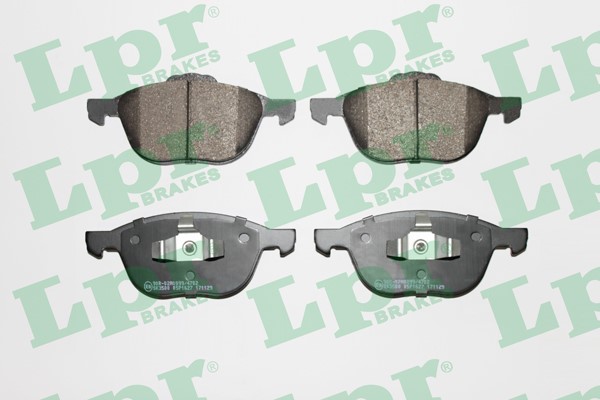 Bromsbeläggsats, Framaxel Lpr 05P1627 LPR