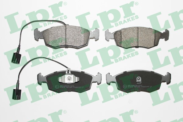Bromsbeläggsats, Framaxel Lpr 05P1653 LPR