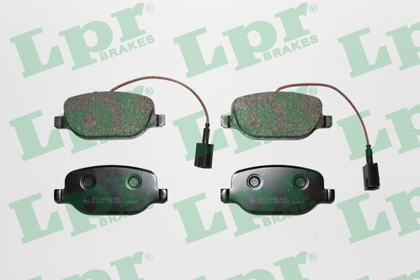 Bromsbeläggsats, Bakaxel Lpr 05P1659 LPR