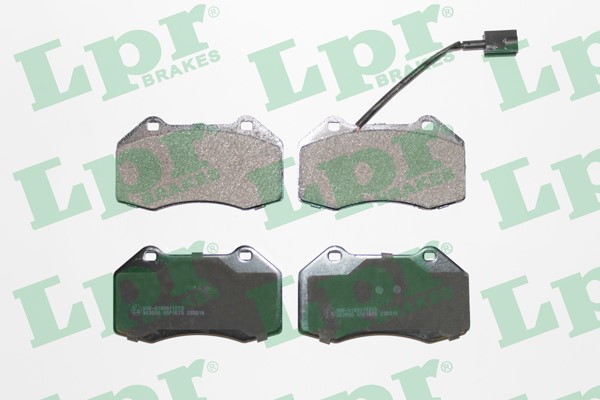 Bromsbeläggsats, Framaxel Lpr 05P1670 LPR