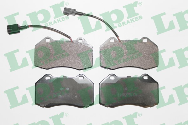 Bromsbeläggsats, Framaxel Lpr 05P1671 LPR