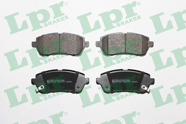 Bromsbeläggsats, Framaxel Lpr 05P1673 LPR