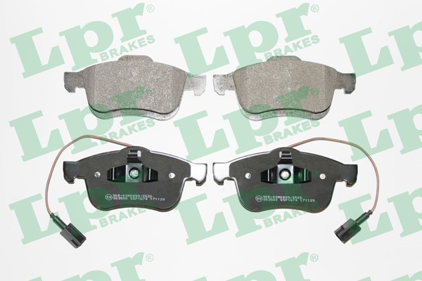 Bromsbeläggsats, Framaxel Lpr 05P1674 LPR