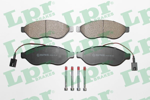 Bromsbeläggsats, Framaxel Lpr 05P1698 LPR