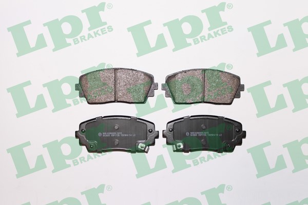 Bromsbeläggsats, Framaxel Lpr 05P1726 LPR