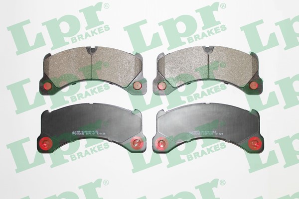 Bromsbeläggsats, Framaxel Lpr 05P1731 LPR