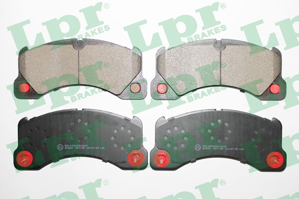 Bromsbeläggsats, Framaxel Lpr 05P1738 LPR