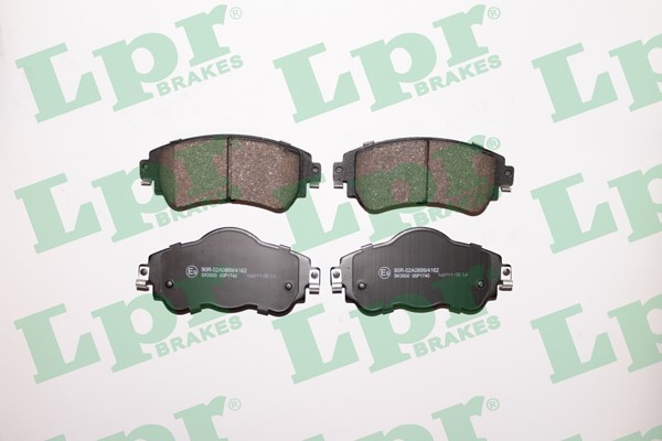 Bromsbeläggsats, Framaxel Lpr 05P1740 LPR