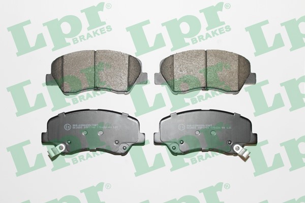 Bromsbeläggsats, Framaxel Lpr 05P1744 LPR