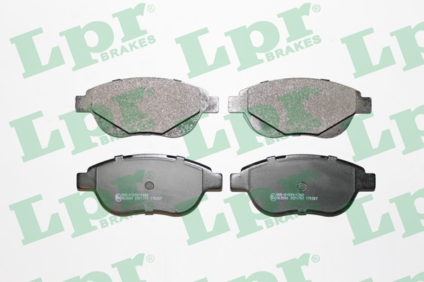 Bromsbeläggsats, Framaxel Lpr 05P1751 LPR