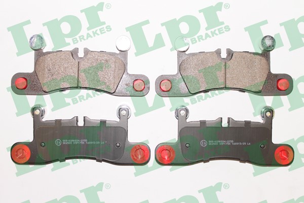 Bromsbeläggsats, Bakaxel Lpr 05P1755 LPR