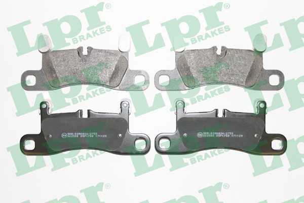 Bromsbeläggsats, Bakaxel Lpr 05P1758 LPR