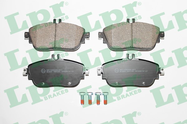 Bromsbeläggsats, Framaxel Lpr 05P1781 LPR