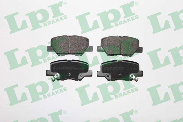Bromsbeläggsats, Bakaxel Lpr 05P1802 LPR