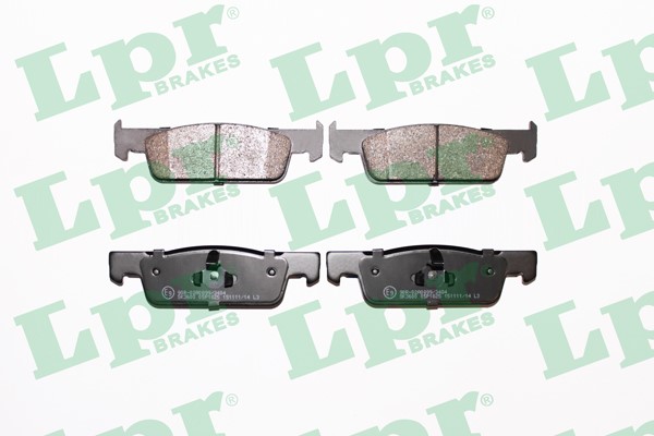 Bromsbeläggsats, Framaxel Lpr 05P1825 LPR