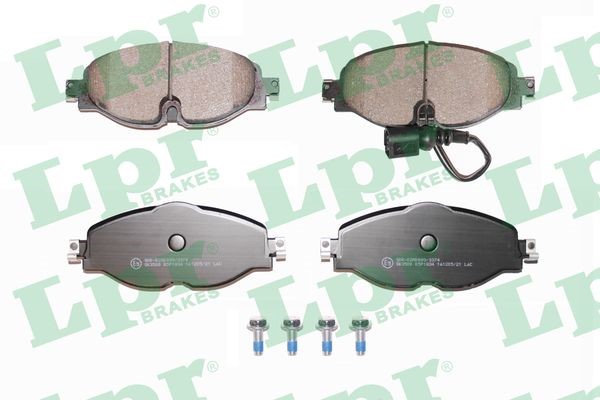 Bromsbeläggsats, Framaxel Lpr 05P1834 LPR