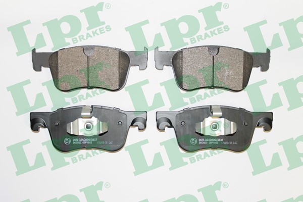 Bromsbeläggsats, Framaxel Lpr 05P1852 LPR