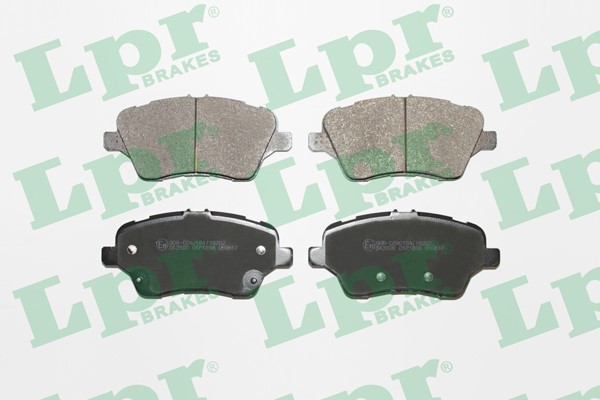 Bromsbeläggsats, Framaxel Lpr 05P1856 LPR