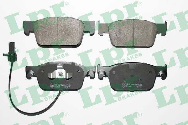 Bromsbeläggsats, Framaxel Lpr 05P2038 LPR