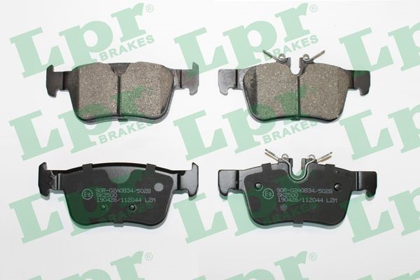 Bromsbeläggsats, Bakaxel Lpr 05P2044 LPR