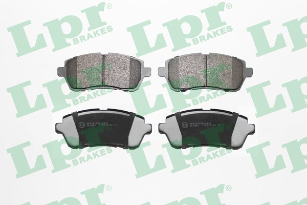 Bromsbeläggsats, Framaxel Lpr 05P2045 LPR