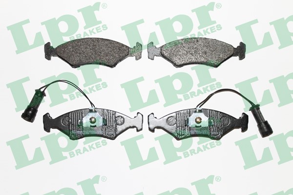 Bromsbeläggsats, Framaxel Lpr 05P242 LPR