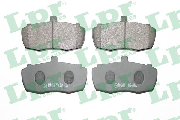 Bromsbeläggsats, Framaxel Lpr 05P261 LPR
